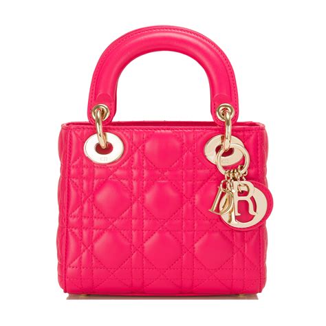 lady dior velvet pink|Lady Dior bag.